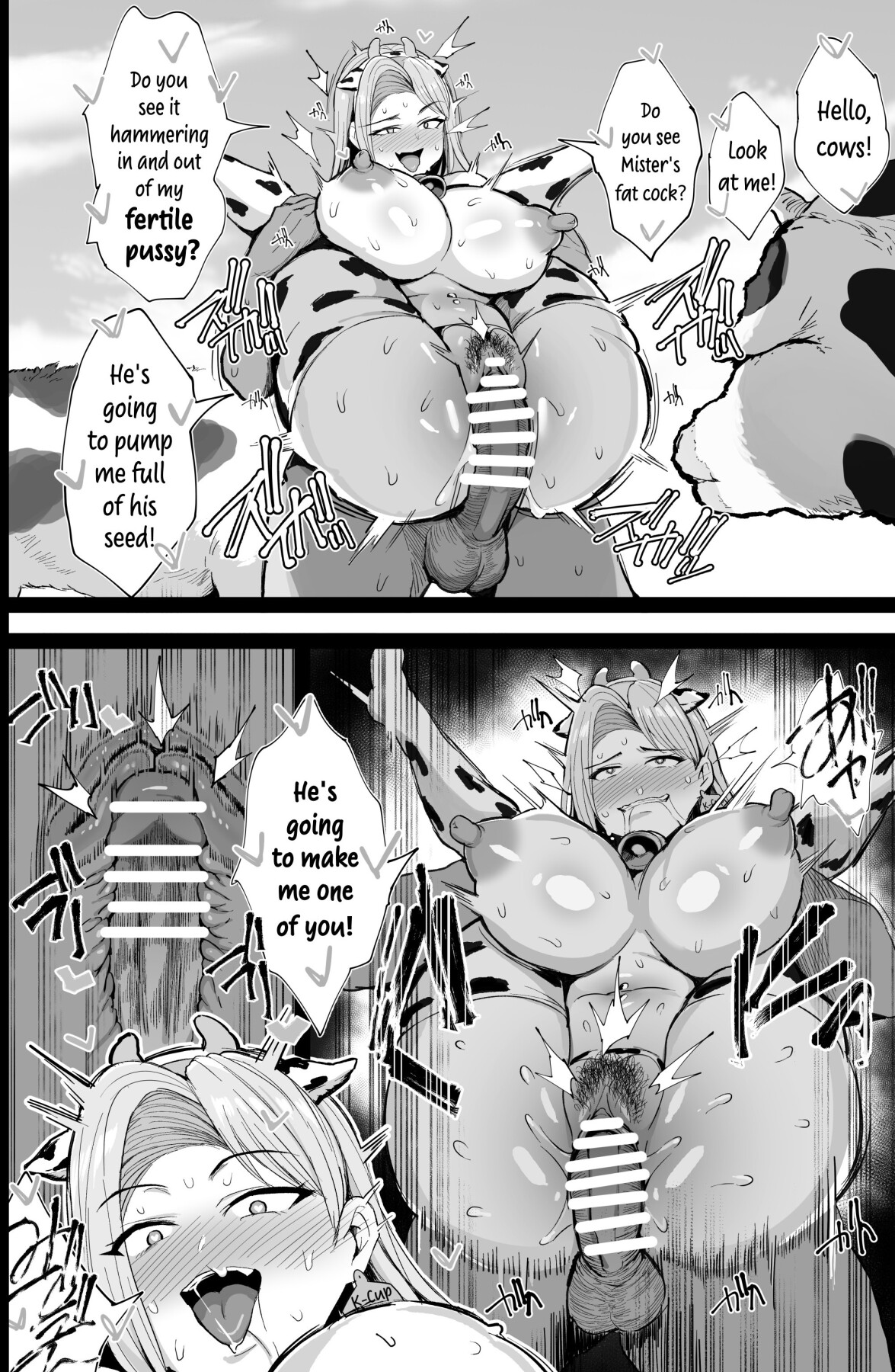 Hentai Manga Comic-First Mating 'n Milking Experience-Read-42